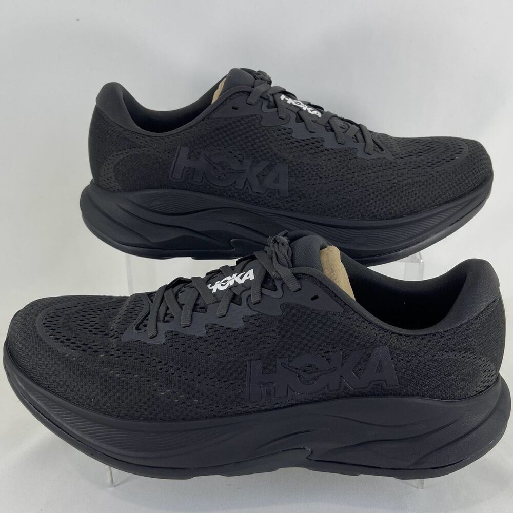 HOKA Rincon 4 in "Triple Black" | 1155130 BBLC | Men's 11.5 D | NEW